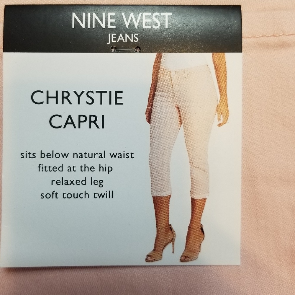 NINE WEST BNWT Capri Stretch Jean - Picture 2 of 8